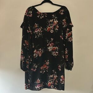Everly size L women’s flowers black